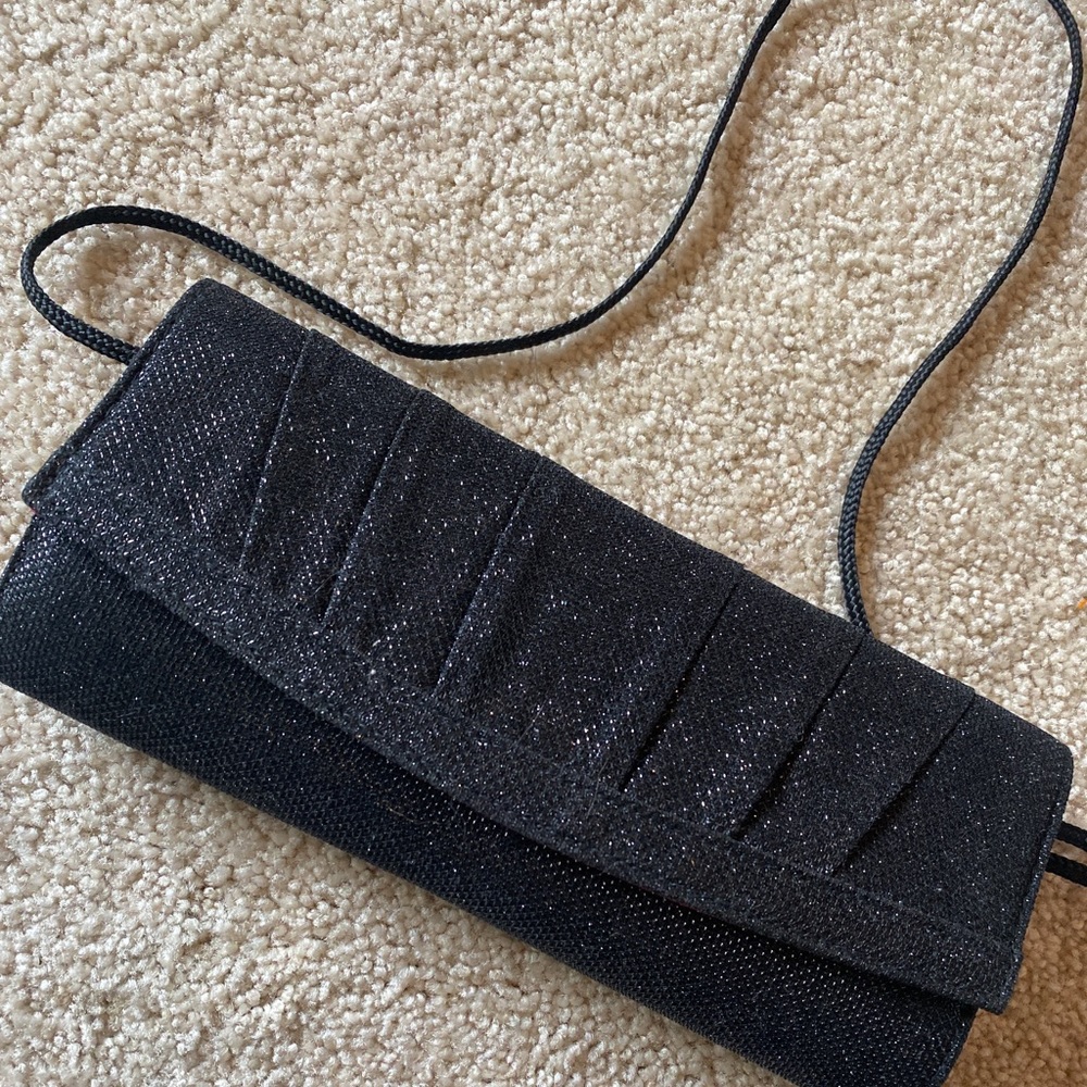 Black dressy clutch purse